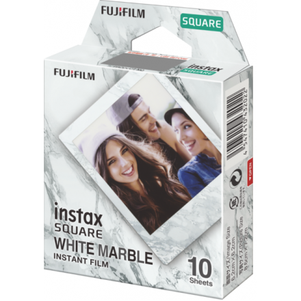 Фотобумага Fujifilm INSTAX SQUARE  WHITE MARBLE (86х72мм 10шт)
